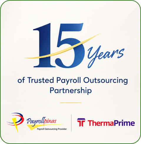 Payroll outsourcing partnership with ThermaPrime in the Philippines