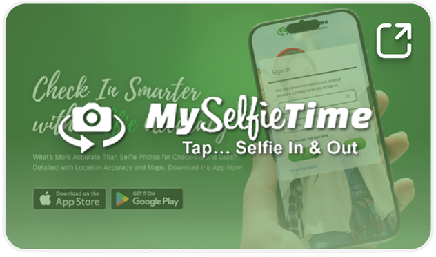mySelfieTime timekeeping app partner