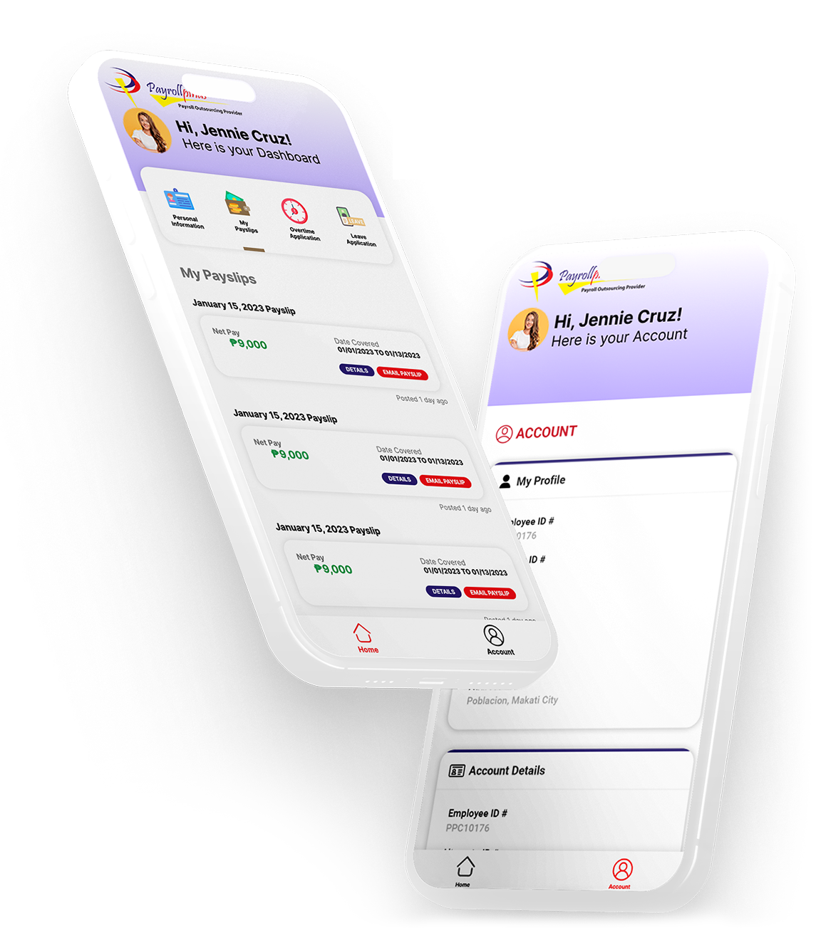PayrollPinas mobile app preview